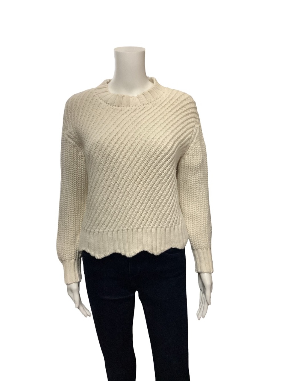 Planet Cable Knit Sweater Size: O/S